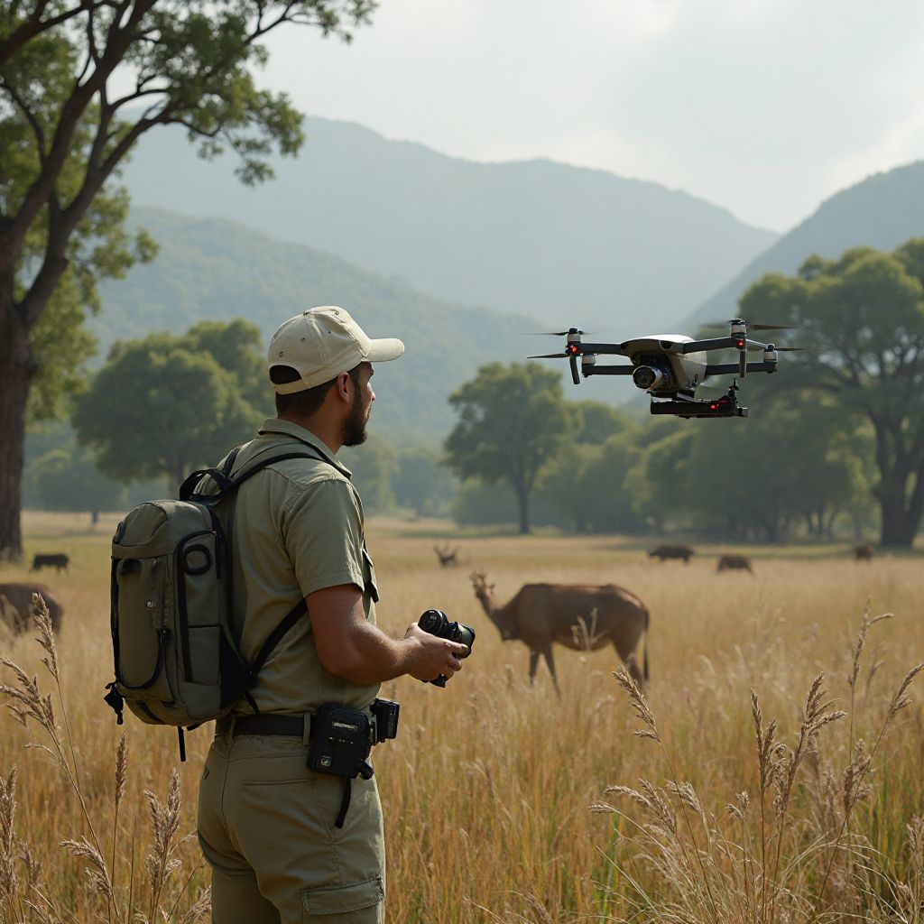 Drone monitoring system
