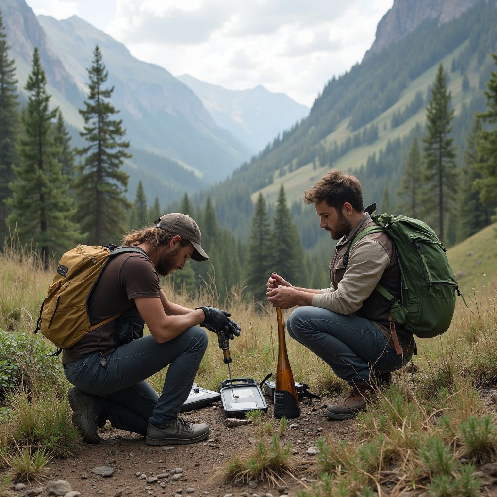 Conservation fieldwork in remote locations