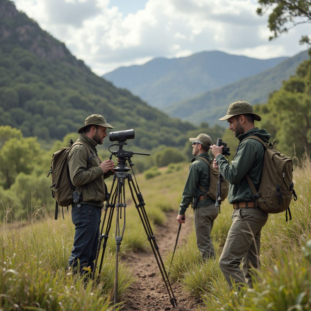 Ecological research in the field