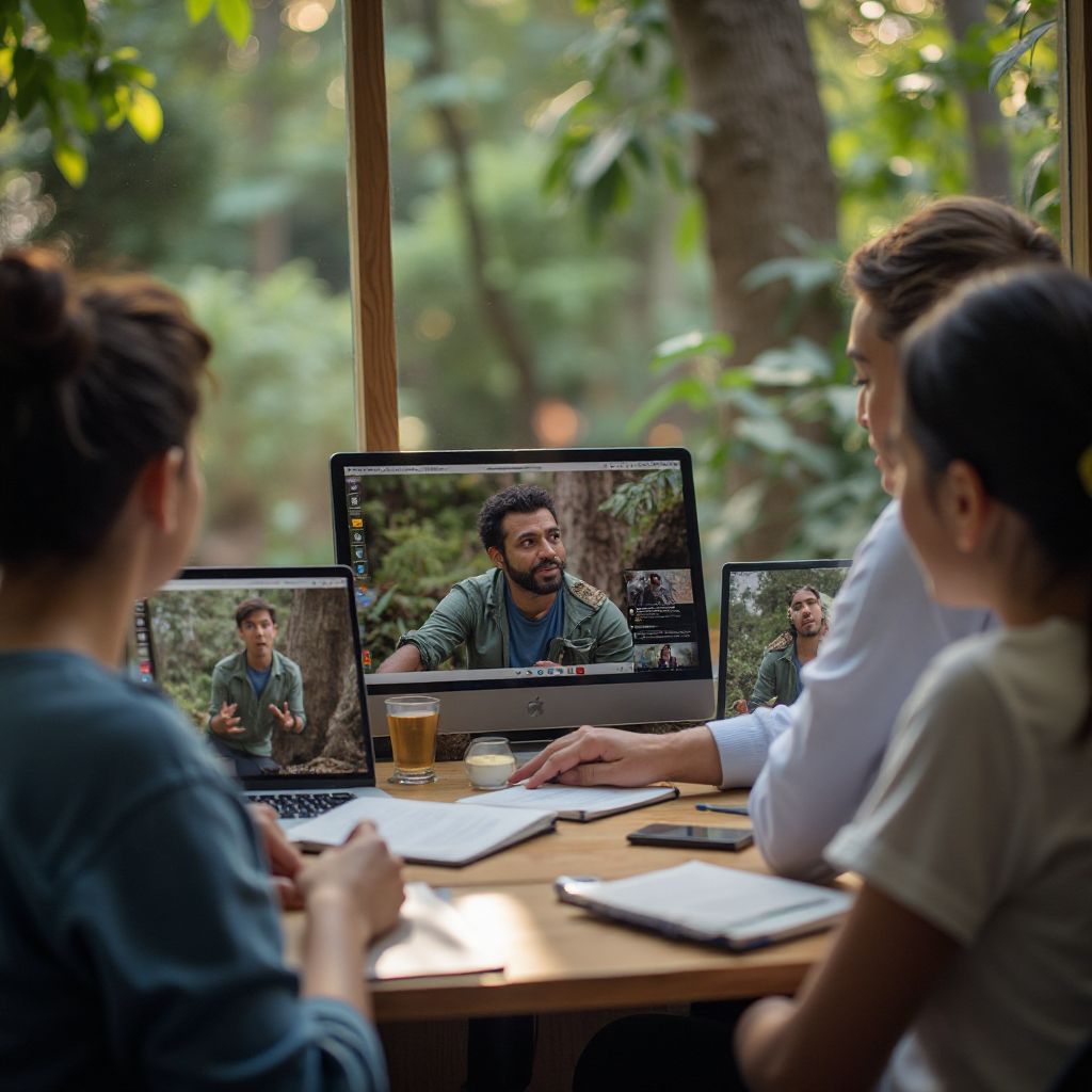 Conservation webinar in progress